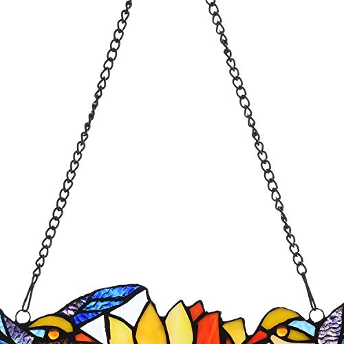 image for Capulina Metal Chain for Tiffany Stained Glass Window Hangings, Glass 