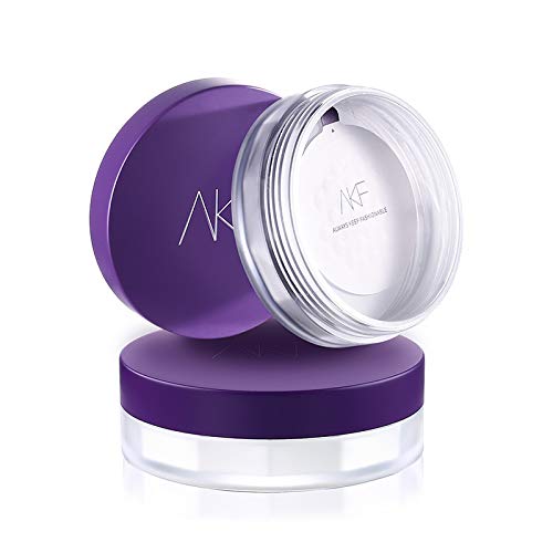 AKF Perfect Pore Powder Loose Powder Flawless Color Correct Powder Oil-control Moisturizing Makeup Setting Powder, 10G.