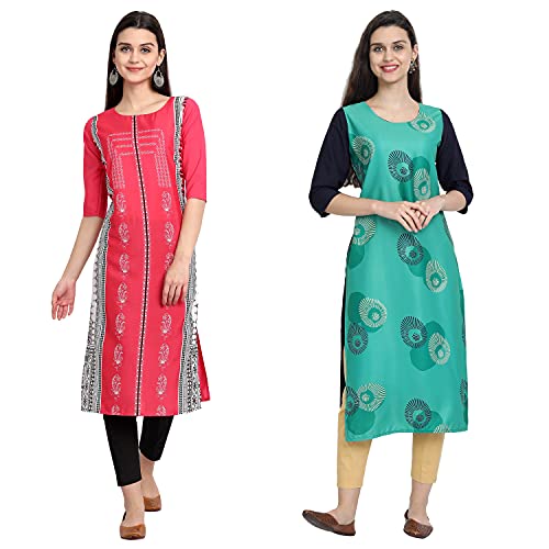Image of Women's Crepe Regular Kurta