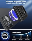 ExtreLife for Magsafe Wallet Stand with AirTag Holder, Open ID Window, Magsafe Airtag Wallet for iPhone 15/14/13/12 Series, Leather Magnetic Phone Wallet, Black Carbon Fiber, BSJCB096-WPB-US - Image 5