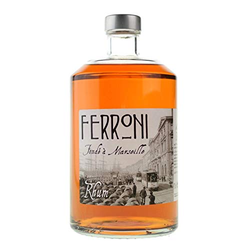 Maison Ferroni – Ambre – Rhum 70cl 40% vol. avec étui