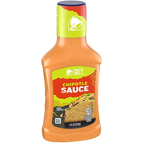 Taco Bell Bold & Creamy Chipotle Sauce (8 Fl Oz Bottles, Pack Of 6) #TOP3