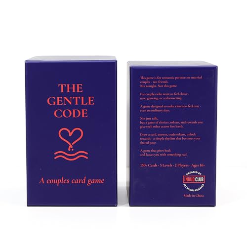The Gentle Code Couples Card Game - 150 Conversation & Action Cards, 5 Progressive Levels, Token Reward System - Date Night Gift for Couples - Image 9