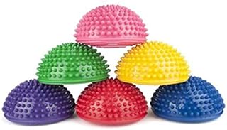 Balance Pods,Balancing Exercise Stability Pods, Stepping Stone for Kids Children Indoor Outdoor Play, Promotes Coordination and Balance- Set of 6