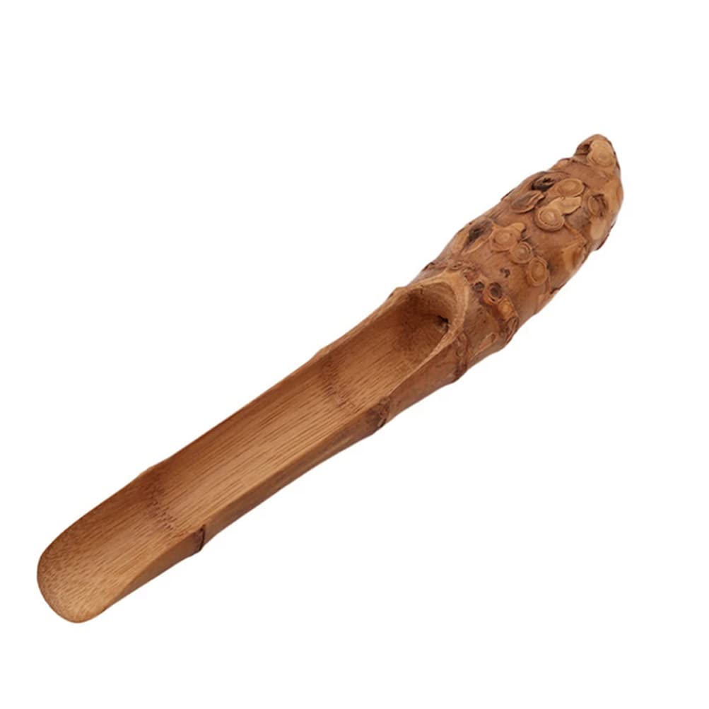 Cabilock 1pc Tea Spoon Practical Teaspoons Bamboo Tea Shovels Spoons for Tea Coffee Spoons Salt Spoons Tea Scoops Household Tea Shovels Salt Scoops Kungfu Tea Supplies Household Teaware