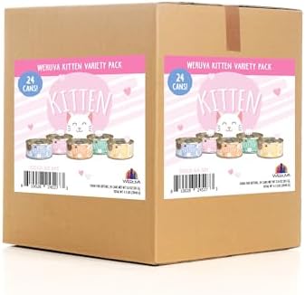 Weruva Canned Kitten Food Variety Pack — 3 oz, 24 Pack
