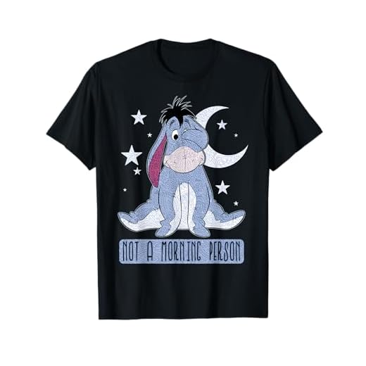 Disney Winnie The Pooh Eeyore Not A Morning Person T-Shirt