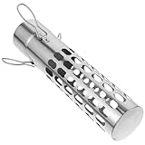 Gatuida Schornsteinabdeckung Metall Regendicht Kaminabdeckung mit Funkenschutzgitter Wetterfeste Dachlüfterkappe für Gartenkamine und Ofenleitungen Einfache Montage ohne Werkzeug