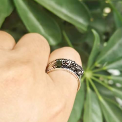 Image of Feng Shui PiXiu Mantra Ring - Lucky Wealth Jewelry