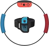 【Praktische Kombination】Praktische Kombination aus Beinschlaufe und Ring-Con Grips,Sie können mehr Zeit und Geld sparen.Wenn Sie bei der Verwendung unserer Produkte auf Probleme stoßen, Kontaktieren Sie uns jederzeit gerne.