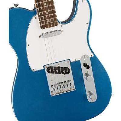 Squier Affinity Series Telecaster Electric Guitar, Lake Placid Blue, Laurel Fingerboard