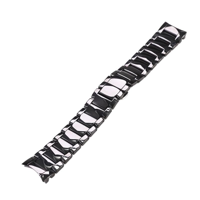 Bracelet montre céramique noire 24mm Armani AR1475 pour le quotidien