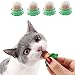 SEALEN Cat Treats Sugar Ball, Pet Cat Snacks Catnip Isinglass Candy, Solid Nutrition Gel Energy Ball Cat Toy 4 Pack