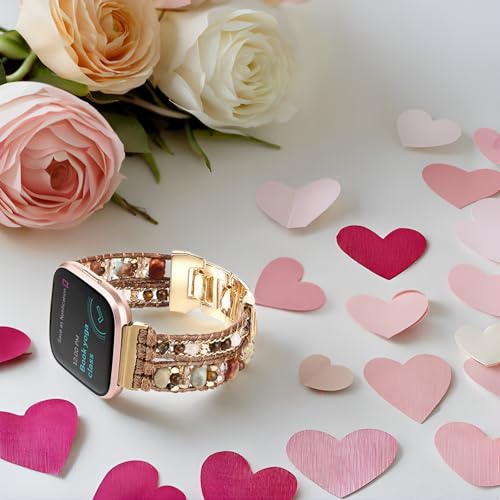 Correa Boho 5 Wrap para Fitbit Versa 2 y Lite miniatura 4