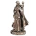 Veronese Design 3 3/8 Inch Eir The Norse Goddess of Protection and Healing Polystone Hand Painted Bronze Finish Miniature Figurine