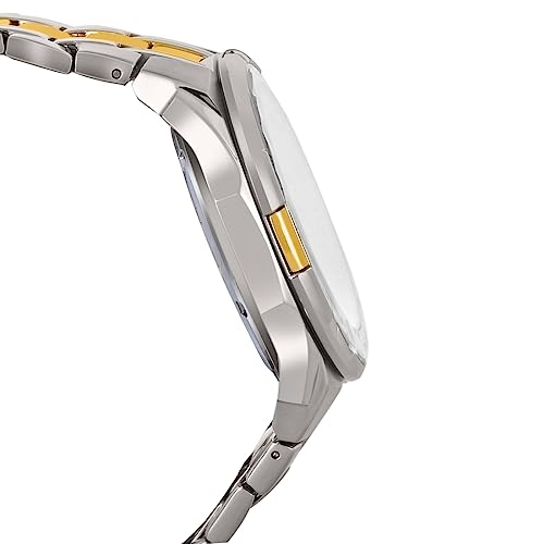 Casio EDifice EFR-539SG-1AVUDF Black Analog Dial Dual Tone Stainless Steel Band Men's Watch Chronograph 100M Water Resistant EX188 - Image 3