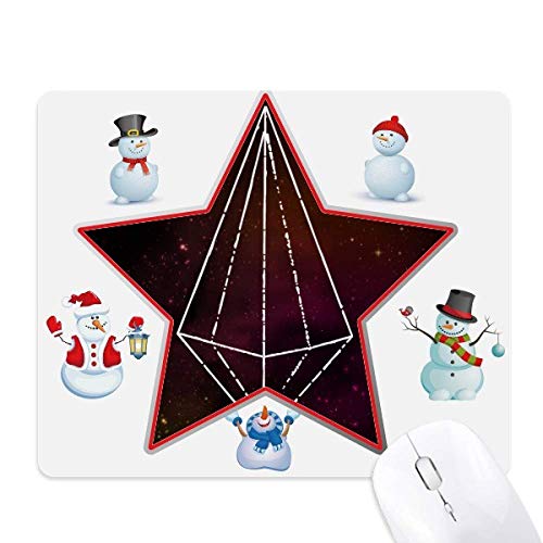 Tapis de souris le bonhomme de neige magique pour décorer votre bureau
