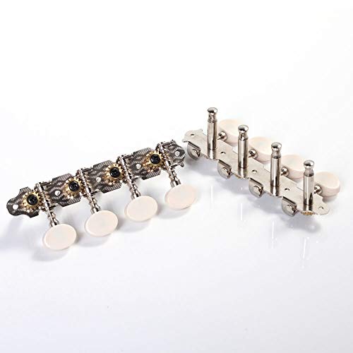 JVSISM Mandolin String Tuning Pegs Machine Heads String Tuning L+R Pegs for Mandolin Instruments Accessory Part