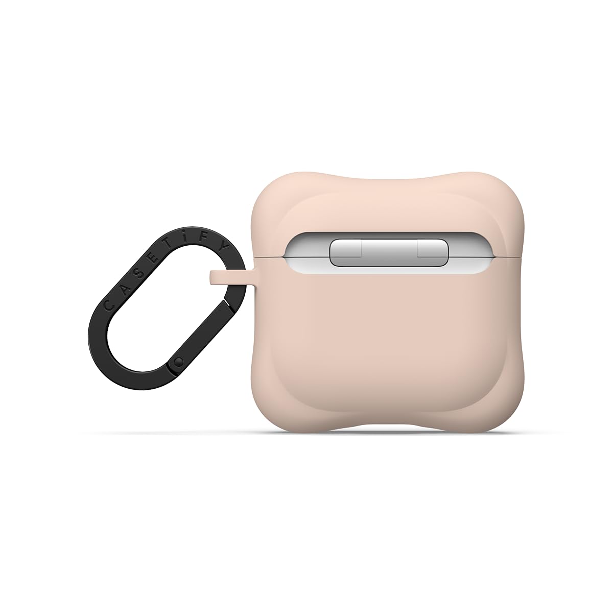 Amazon | CASETiFY ウェーブ シリコン ケース AirPods 4 - オーツ