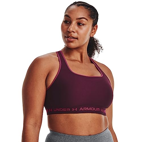 Image of Under Armour Women's Crossback Mid Impact Sports Bra