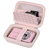 RAIALL Camera Case for CAMKORY/Canon PowerShot 360/KODAK PIXPRO FZ55 FZ45/Gtonster/Lecnippy/Lecran/ROQIOO/aycy/Hiacinto/SMARTKLIK/Vitaler/Froitx Kids Digital Camera, Hard Protective Travel Bag, Pink