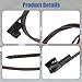 FZJDSD 2PCS Sunroof Curtain Shade Cables 20945787 Compatible with Cadillac SRX 2010 2011 2012 2013 2014 2015 2016 Car Sunroof Curtain Shade Cord Sunroof Sunshade Cable