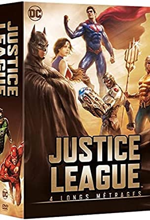 Justice League 4 Movie Collection - 4-DVD Boxset ( Justice League: The Flashpoint Paradox / Justice League: Throne of Atlantis / Justice League: Gods and Monsters / Justice League vs. Teen Titans