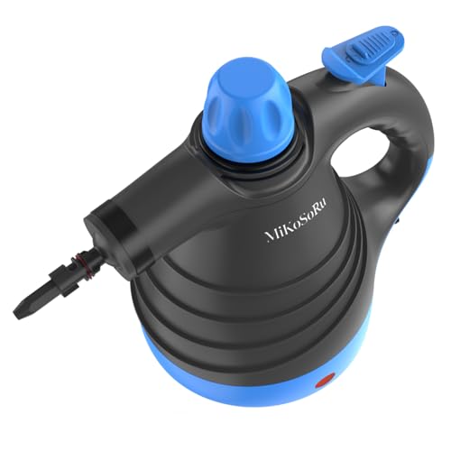 Handheld Steam Cleaner, 275F High-Temperature Fast Heating Multi-Purpose Portable Deep Steam Cleaner for All Surfaces With 9pcs Accessories, 100%Chemical-Free Steamer for Cleaning Home, Car and Grout