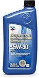 Chevron Supreme SAE 5W-30 Conventional Motor Oil - 1 Quart, Pack of 6
