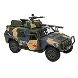 [Luces y sonidos atractivos] Camión de caza con baterías instaladas para efectos de sonido e iluminación realistas.