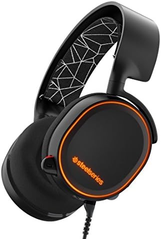 SteelSeries Arctis 5 RGB Illuminated Gaming Headset - Black (Discontinued by Manufacturer)