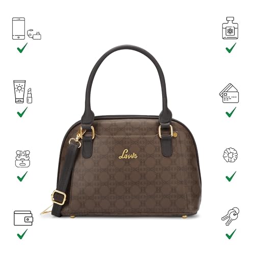Image of Lavie Women's Fella 3C Dome Satchel Handbag for Women | Satchel Bag for Work | Ladies purse | Stylish Shoulder Bag | Gift For Women