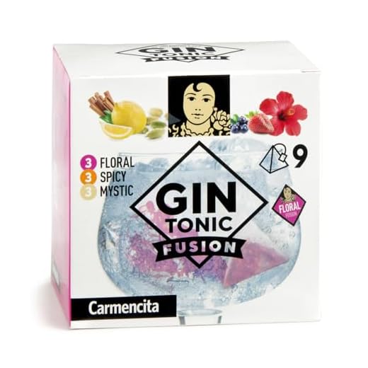 Carmencita Especias Gin-tonic Fusión, Sabor y Sofisticación, Multi Pack con 9 Ud