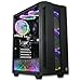 XUM Elite Prebuilt Gaming PC: AMD Ryzen 5 5500, Nvidia Geforce RTX 5060 8GB, 32GB DDR4 RAM, 500GB NVMe SSD, 1TB HDD, 700W PSU 80+ Bronze, aRGB, WiFi 5, Windows 11 Home, Entry Level, Black Case