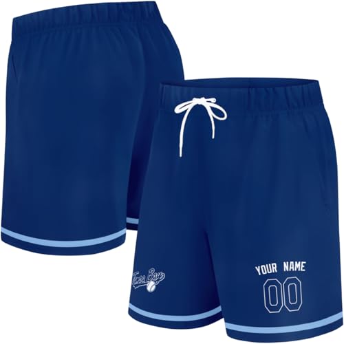 Image of ANTKING Swim Trunks Custom Name Number Beach Shorts for Men Youth Gifts