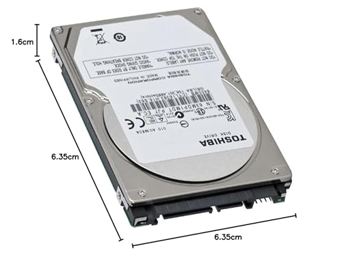 Image of TOSHIBA MQ01ABF050 500GB 5400 RPM 8MB Cache 2.5 7mm SATA 3.0Gb /s internal notebook hard drive