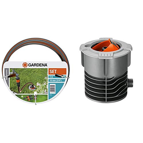 Gardena Set de Connexion Grand Débit de Kit Complet pour Le Raccordement d'une Tuyauterie & Départ Enterré de Système de Départ Pratique des Conduites et Systèmes d'Arrosage