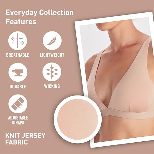 ExOfficio Women's Everyday Bralette - Lightweight Knit Jersey Travel Bra with Adjustable Straps4