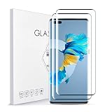 Diseñado para Huawei Mate 40 Pro: película de vidrio de teléfono templado para Huawei Mate 40 Pro, puede prevenir eficazmente el daño de la pantalla del teléfono móvil después de que el teléfono se haya desprendido o rayado, y no interfiera con el sensor del móvil para Huawei Mate 40 Pro