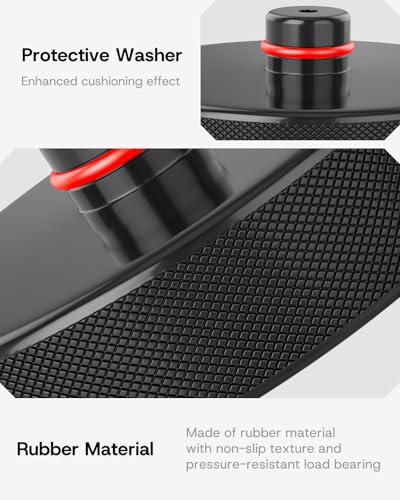 Image of Lifting Jack Pads for Tesla Model Y /3 /S /X 2013-2026, Thickened Rubber Lift Pucks to Protect Chassis and Battery with Tire Repair Tools and Carry Toolbox for Tesla Accessories