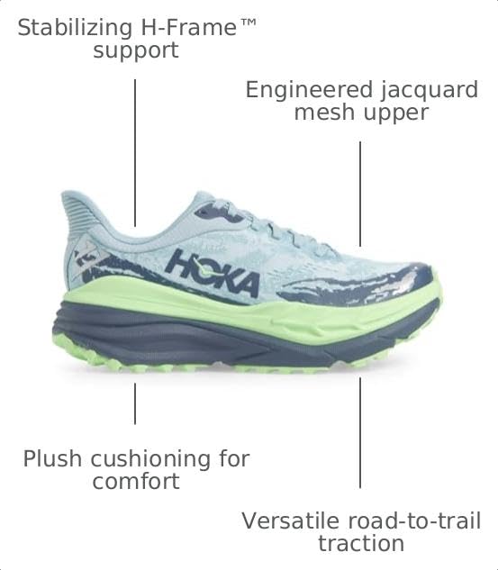 Image of Hoka Mens Stinson 7 | Trail Running Shoes