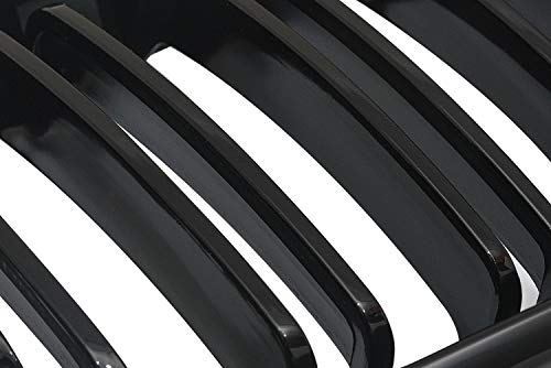 Calandre haricot noir brillant pour BMW Série 3 E46 Berline et Touring 2002-2005