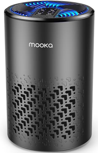 Air Purifiers for Bedroom Home, MOOKA HEPA Air Purifier for Home Pets with Fragrance Spong - image 1