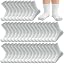 20 Pairs 9-12 Years White