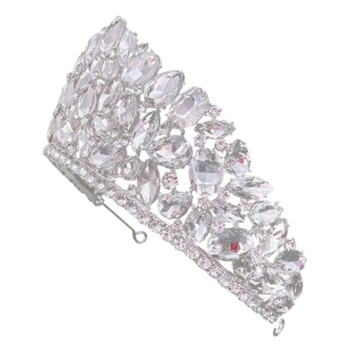 Tiara de princesa DOITOOL ligera y resistente de aleación nupcial