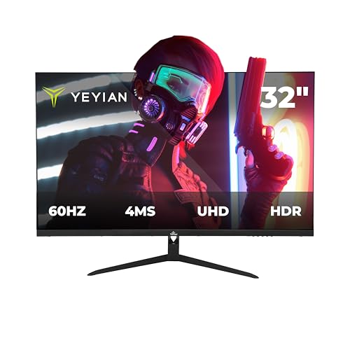 YEYIAN Monitor Plano Gaming 32” 4K UHD HDR |...