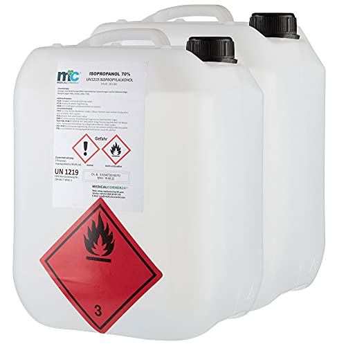 Medicalcorner24 Isopropanol 70% isopropylalkohol 2 x 10 L Bidón