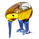 AOKWAWALIY Ave De Presa Ornamento Arte Pájaro De Vidrio Adorno De Pájaro De Cristal Colibrí De Vidrio Figuras De Pájaros Coleccionables Estatua De Pájaro Creativa Adornos Blancos Pisapapeles
