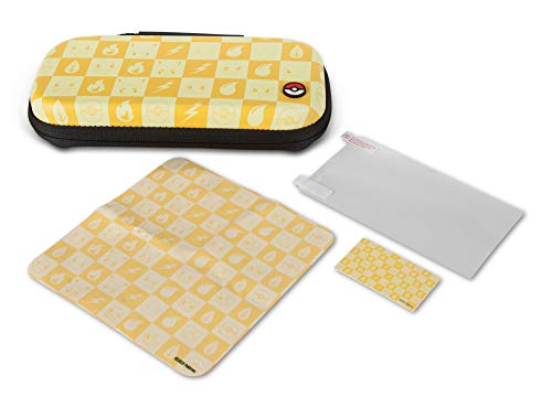 Preisvergleich Produktbild PowerA Schutzhüllen-Kit für Nintendo Switch Lite Pokémon-Schachbrett gelb