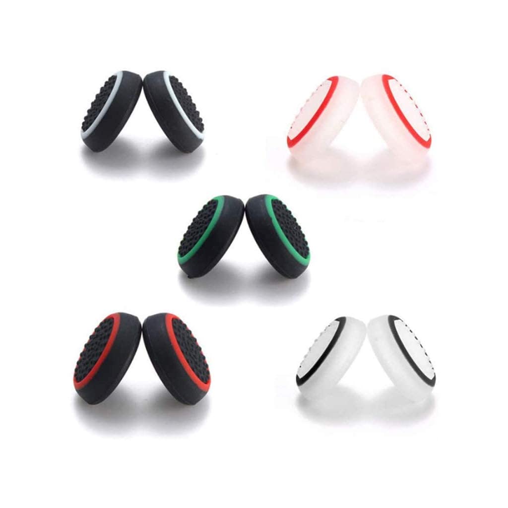Androxeda Joystick Thumbstick Cap Attachments Protective cap made of silicone for PS4, Xbox 360, PS3 controllers (15 pairs of mixed colors)